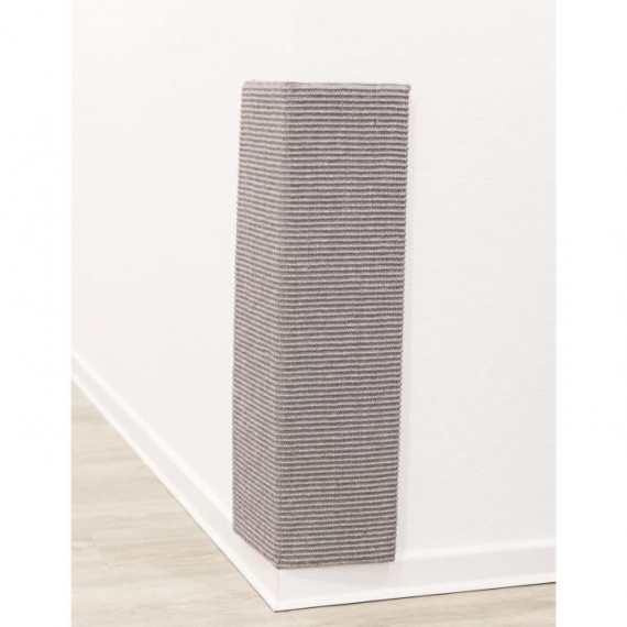 TRIXIE Griffoir pour murs et angles - XXL - 38 x 75 cm - Gris - Pour chat