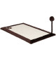 Tapis griffoir avec jouet - TRIXIE - Tapis en sisal / Peluche - 70 x 45 cm - Naturel / Brun