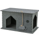 Abri - TRIXIE - Lene - Feutre - 54 x 30 x 35  cm - Gris