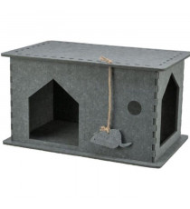 Abri - TRIXIE - Lene - Feutre - 54 x 30 x 35  cm - Gris