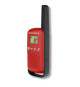 Talkies Walkies Motorola Rouge T42 - Portée 4 km - 16 canaux - Affichage LCD