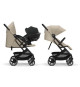 Poussette Compacte et Citadine Beezy  - Almond Beige - CYBEX