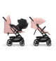 Poussette Compacte et Citadine Beezy  - Candy Pink - CYBEX