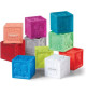 INFANTINO Sac vinyle 10 cubes sensoriels