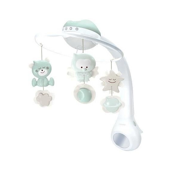 Mobile - INFANTINO - 302049 - Douce Nuit 3en1 - Vert menthe
