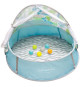 Aire de jeu évolutive a balles 3 en 1 avec canopy anti UV et moustiquaire - INFANTINO - 303127