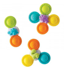 Coffret de 3 spinners - INFANTINO - 305289 - Silicone