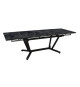 Table de jardin - Rectangulaire - Extensible - Structure en aluminium - Jusqu'a 12 p. - VITA - Proloisirs
