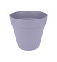 Pot de fleur - Elho - Loft Urban Rond - Roues 40 - Violet - L 39 x B 38.5 x H 35 cm - Extérieur - 100% recyclé