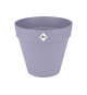 Pot de fleur - Elho - Loft Urban Rond - Roues 40 - Violet - L 39 x B 38.5 x H 35 cm - Extérieur - 100% recyclé