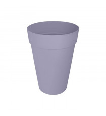 Pot de fleur - Elho - Loft Urban Rond - Haut 35 - Violet - L 34 x B 33.5 x H 45 cm - Extérieur - 100% recyclé