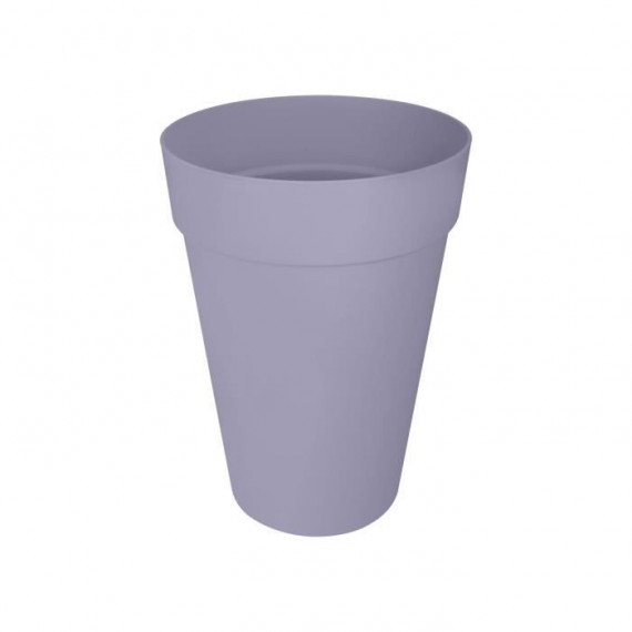 Pot de fleur - Elho - Loft Urban Rond - Haut 35 - Violet - L 34 x B 33.5 x H 45 cm - Extérieur - 100% recyclé