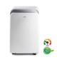 Climatiseur mobile - DOMO - 9000BTU - 1020 W - Refroidissement - Ventilation - Déshumidificateur - Classe énergétique A+