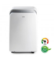 Climatiseur mobile - DOMO - 9000BTU - 1020 W - Refroidissement - Ventilation - Déshumidificateur - Classe énergétique A+