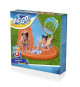 Toboggan aquatique - BESTWAY - Double - 4,88 metres - Bleu - Enfant
