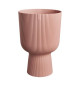 Pot de fleur - Elho - Vibes Fold Coupe - Rose - L 30 x B 29.5 x H 45 cm - Intérieur - 100% recyclé