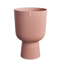 Pot de fleur - Elho - Vibes Fold Coupe - Rose - L 30 x B 29.5 x H 45 cm - Intérieur - 100% recyclé
