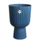 Pot de fleur - Elho - Vibes Fold Coupe - Bleu - L 30 x B 29.5 x H 45 cm - Intérieur - 100% recyclé