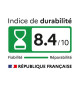 INDESIT - MAL posable, Front, MY TIME, Blanc, 7KG, 1400TRS, Classe énergie A, Dig