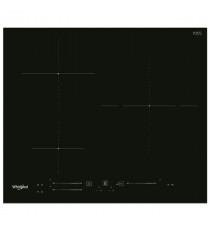 WHIRLPOOL - Table induction, noir, 60cm, 3 zones dont 1 double-zone de 28cm, 3 boos