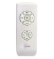 CORSICA Blanc - Ventilateur de plafond Ø116cm 70W + éclairage LED