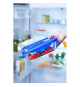 PYREX COOK&GO Plat de conservation rectangulaire 3,3l 30x23cm + Couvercle bleu
