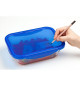 Boîte rectangulaire avec couvercle - PYREX - 1451026 - 20 x 15 cm - 800 ml - Cook & Go - Base en verre borosilicate