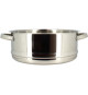 Couscoussier - MENASTYL - 4615450 - En acier inoxydable - 10 litres - Tous feux dont induction