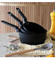 Set de 2 casseroles - MENASTYL - 6020298 - Aluminium - 18 et 20 cm - Tous feux dont induction