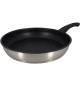 Poele - MENASTYL - 6020246 - En acier inoxydable - 24 cm - Tous feux dont induction