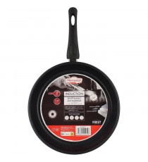 Poele - MENASTYL - 6020247 - En acier inoxydable - 28 cm - Tous feux dont induction