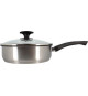 Sauteuse - MENASTYL - 6020248 - En acier inoxydable - 28 cm - Tous feux dont induction