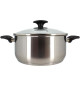 Faitout - MENASTYL - 6020256 - En acier inoxydable - 24 cm - Tous feux dont induction