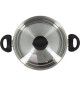 Faitout - MENASTYL - 6020256 - En acier inoxydable - 24 cm - Tous feux dont induction