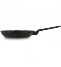 Poele - MENASTYL - 6020636 - En aluminium forgé - 24 cm - Noir - Tous feux dont induction
