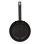 Poele - MENASTYL - 6020636 - En aluminium forgé - 24 cm - Noir - Tous feux dont induction