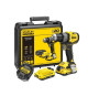 Perceuse visseuse - STANLEY FATMAX - SFMCD725D2K-QW - 80 Nm - 18V - 15 réglages de couple