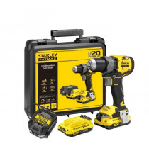 Perceuse visseuse - STANLEY FATMAX - SFMCD725D2K-QW - 80 Nm - 18V - 15 réglages de couple