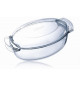 Cocotte - PYREX - 1450076 - Ovale - En verre borosilicate - 38 x 23 cm