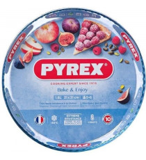 Moule a tarte - PYREX - 1450153 - En verre borosilicate - 31 cm