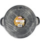 Friteuse - MENASTYL - 3645580 - En acier émaillé - Noir - 26 cm - Avec couvercle et panier - Tous feux dont induction