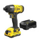 Visseuse a impacts 165 Nm - 18V - 2800 trs/min, 3100 cps/min, LED - Gamme V20 - STANLEY FATMAX, SFMCF800D1K-QW
