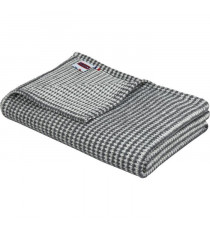 Plaid - DODO - Coton caresse - Ardoise