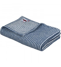 Plaid - DODO - Coton caresse - Marine