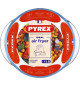 Plat air fryer - PYREX - 1450140 - Rond - En verre borosilicate - 20 cm