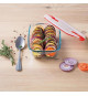 Boîte rectangulaire avec couvercle - PYREX - 1451023 - 17 x 10 cm - 400 ml - Cook & Heat - Base en verre borosilicate