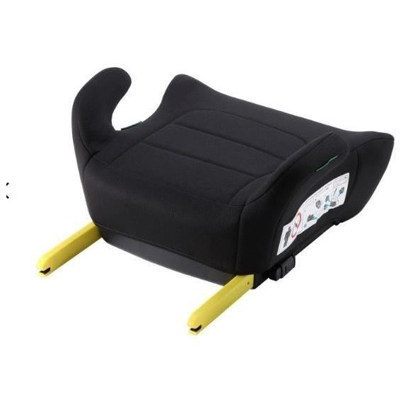 Siege réhausseur auto - BBGO - Dreamcruise - 6 a 12 ans - I-SIZE 125-150 cm - ISOFIX - Noir - Déhoussable et lavable