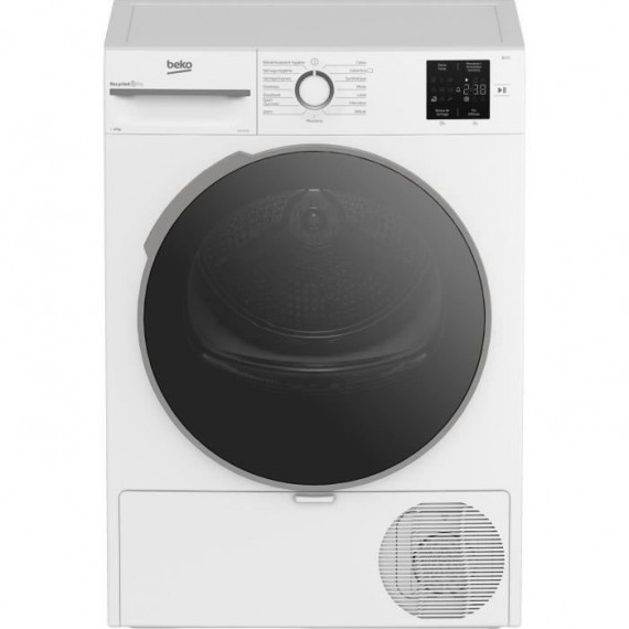 Seche-linge pompe a chaleur BEKO B300 - 12 kg - Induction - L60cm - Classe A+ - Blanc
