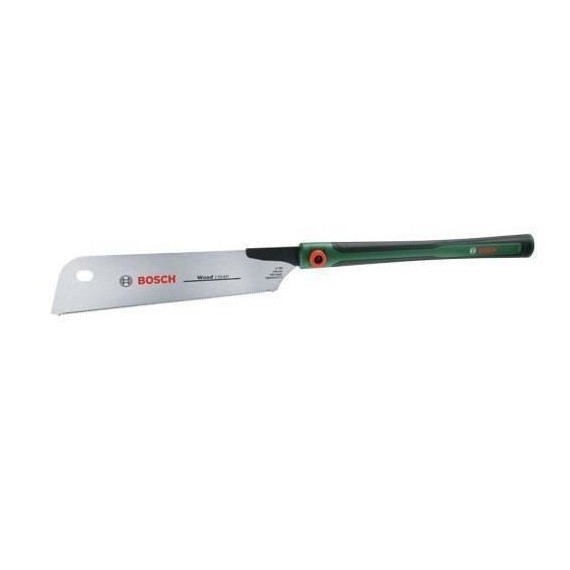 Bosch Scie japonaise Kataba 270 mm (coupes droites précises  lame acier SK5 flexible  dents fines  poignée Softgrip)