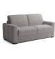 Canapé convertible express - 3 places - EUREKA - Tissu como 22 ASH - 200 x 102 x 95 cm